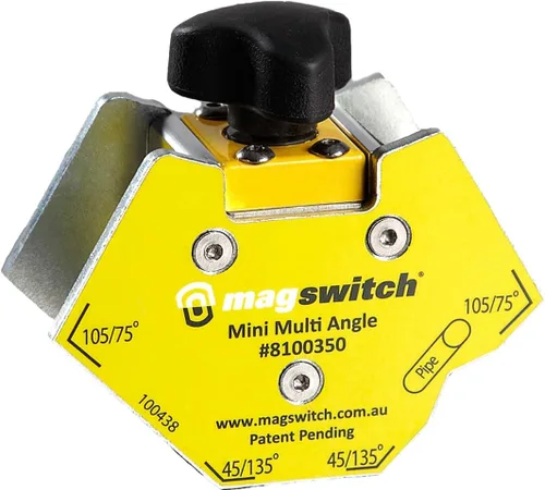 Miniatura 7 de Magswitch Mini Imán de Soldadura Multi Ángulo - para Accesorios y Herramientas de Soldadura de Fabricación de Metal, con Soporte de Abrazadera