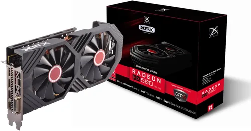 XFX GTS XXX Edition RX 580 8 GB tarjetas gráficas OC + 1386 MHz, DDR5 3 x DP, HDMI, DVI rx-580p8dfd6