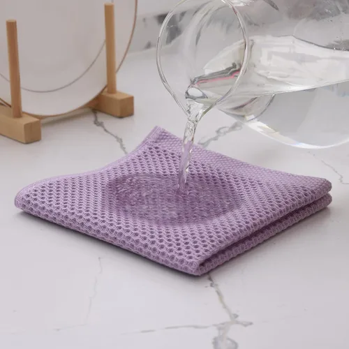 Miniatura 85 de Kitinjoy - Paños de cocina de 100 % algodón, tela de tejido gofrado, paño de limpieza ultrasuave, absorbente y de secado rápido. Beige