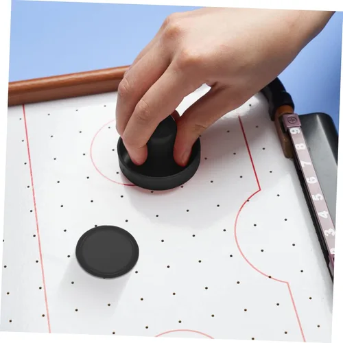 Miniatura 8 de 1 Unidades de Air Hockey Pucks Kit de repuesto para mesas de juego, asas de meta, paletas, huelguistas, accesorios de hockey aéreo