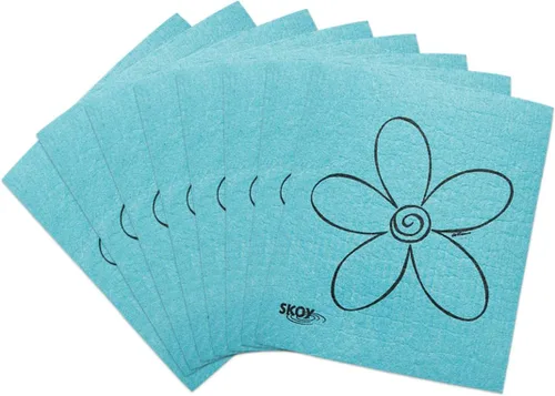Miniatura 11 de Skoy Paño de cocina sueco, paquete de 8 paños de cocina suecos versátiles para uso doméstico y doméstico, paños de limpieza reutilizables, aptos
