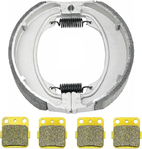 Pastillas de Freno Delantero Trasero Zapatas para Honda Fourtrax Sportrax 250 TRX250EX 2001-2008 - TRX250X 2009-2021 Tambor Frenos 340 FA84 MC0250
