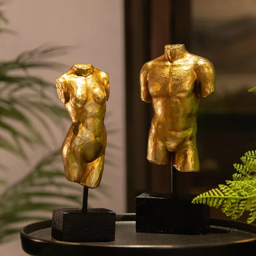 Miniatura 4 de Guichifun Esculturas para decoración del hogar, busto, estatua femenina, figura de resina, decoración moderna, escultura de arte para el hogar