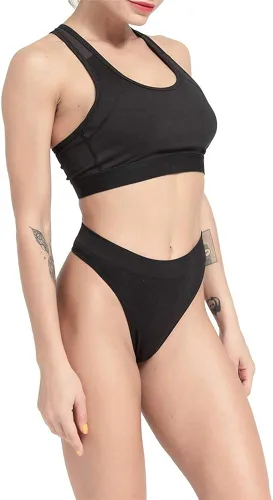 Miniatura 2 de GRANKEE Bragas sin costuras transpirables para mujer, no transparentes, 3-6