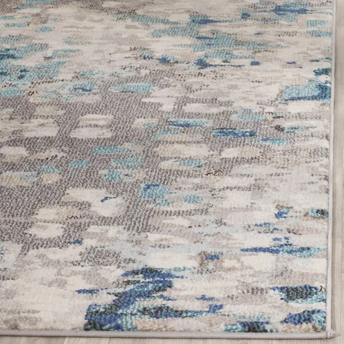 Miniatura 4 de SAFAVIEH colección Monaco MNC225E - Alfombra boho chic con diseño abstracto de acuarela, no suelta pelusa, para sala, habitación, comedor, oficina