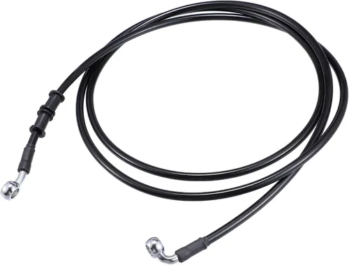 Miniatura 14 de X AUTOHAUX 31.5 in AN3 M10 Línea de freno hidráulico para coche, manguera de aceite, 28 ° 90 ° acero inoxidable para coche, motocicleta, motocross
