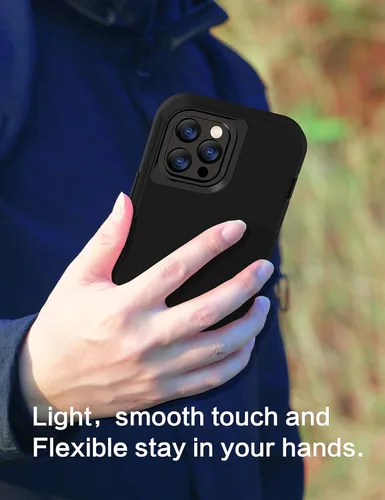 Miniatura 3 de MXX Funda compatible con iPhone 13 Pro Max, 3 capas súper protectoras, cuerpo resistente, resistente a golpes y polvo, diseñada para Apple 13 Pro