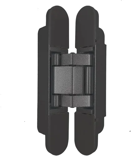 Miniatura 4 de Bisagras invisibles Bisagra de puerta oculta resistente Bisagra oculta 3-D ajustable - Negro -1 par 6"_Negro_Paquete de 2