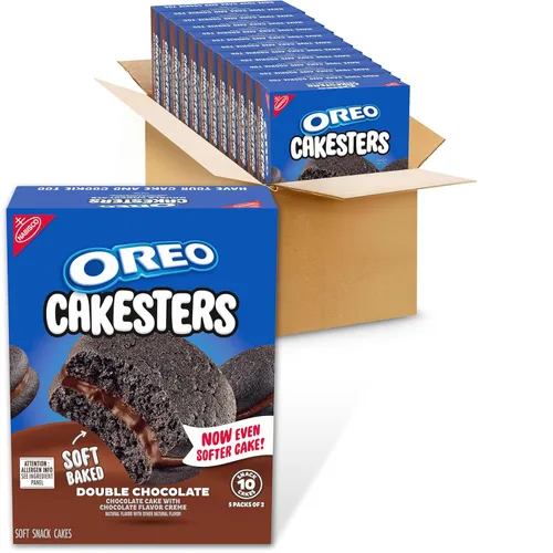 Miniatura 21 de OREO Cakesters Soft Snack Cakes, 12 paquetes de 5 unidades (60 paquetes de bocadillos en total)