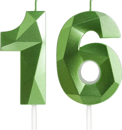 Miniatura 116 de Velas de cumpleaños número 15, velas número 15, velas de feliz cumpleaños de oro rosa para pastel, decoraciones de cobertura de pastel de diseño 3D