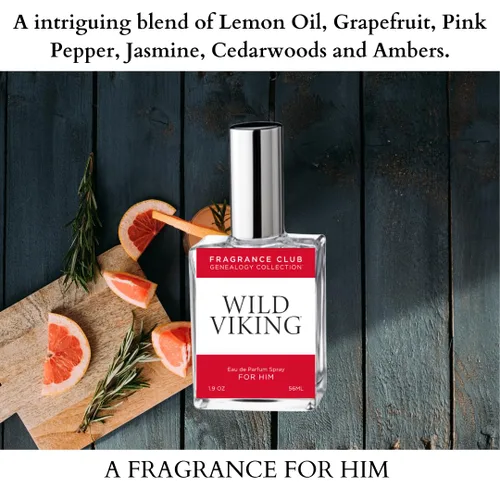 Miniatura 3 de Wild Viking Luxury Inspired 1.9 oz EDP, fragancia de madera picante para hombres