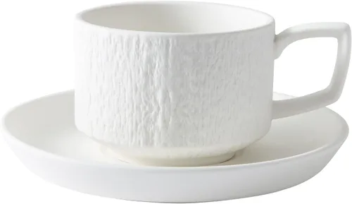 Miniatura 9 de Rock Texture - Juego de té de café de cerámica en relieve, espresso capuchino, taza y platillo de cerámica novedosa para amigos, mujeres, hombres