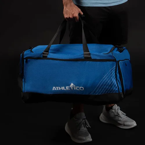 Miniatura 7 de Athletico Sideline - Bolsa de fútbol para baloncesto, voleibol y fútbol, incluye compartimento separado para tacos (negro)