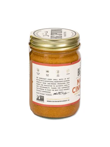 Miniatura 4 de Big Spoon Roasters Mantequilla de maní y pecana con canela y arce, mantequilla de maní baja en azúcar, mantequilla de maní cremosa con jarabe
