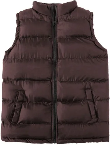 Miniatura 2 de Chaleco acolchado de invierno para hombre abrigo ligero con cremallera sin mangas resistente al agua chaleco de esquí plegable