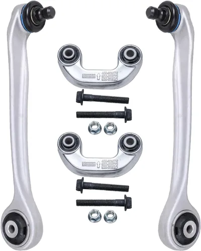 Miniatura 69 de Detroit Axle - Brazos de control superiores traseros para Chrysler 300 Dodge Challenger Charger Magnum, reemplazo del conjunto de brazos de control