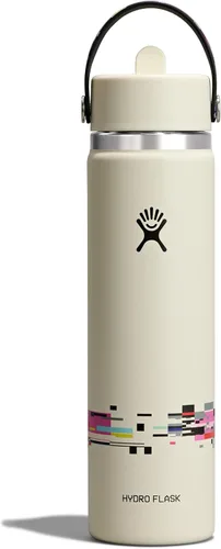 Miniatura 20 de Hydro Flask Botella de agua – Acero inoxidable aislado – Tapa flexible con popote de boca ancha, antiderrames, a prueba de fugas y recargable en 32