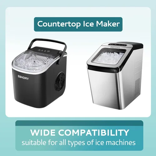 Miniatura 6 de EUHOMY Limpiador y descalcificador para máquina de hielo 4 usos y empaquetado individualmente Limpiador de máquina de hielo con polvo
