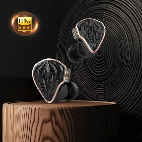 Miniatura 9 de Hidizs Monitores intrauditivos MS3, auriculares híbridos IEM con cable 2BA+1DD, incluye 3 filtros de afinación neumática, exclusivo escenario