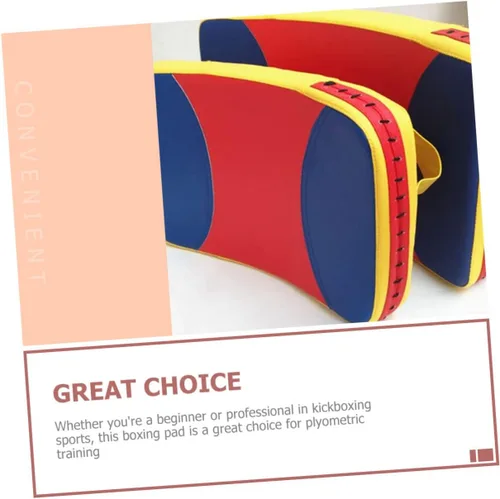 Miniatura 5 de Toddmomy Kickboxing Taekwondo Kick Protector de cuero Protector de zócalo de boxeo de boxeo de pared Kick Pad Kicking Strike Shield Pad Protector