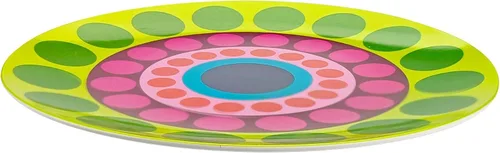 Miniatura 54 de French Bull Juego de 4 platos – Juego de 4 platos de ensalada de melamina de 9 pulgadas – Vajilla de melamina para interiores y exteriores – Foli