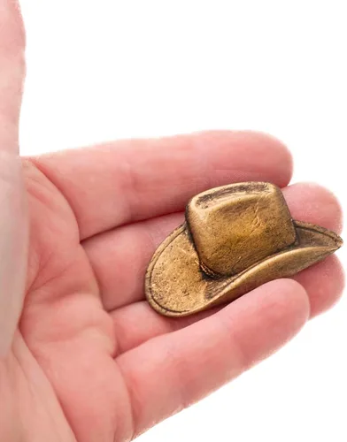Miniatura 5 de Pequeño molde fino del silicón del sombrero del vaquero hacer su propio chocolate occidental, fondant, resina, arcilla.. El molde crea el sombrero