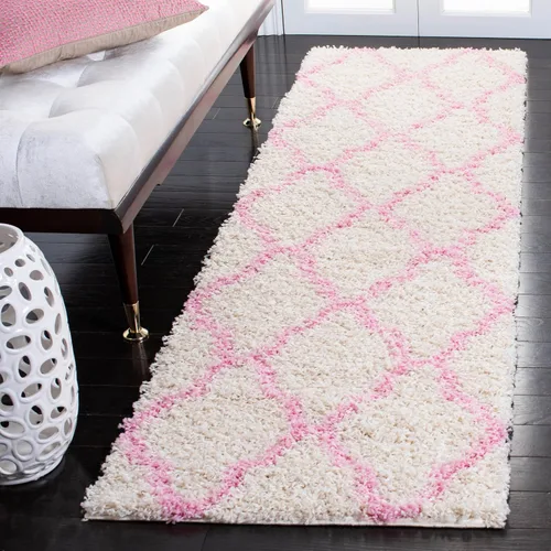 Miniatura 81 de Safavieh - Dallas Shag Collection SGD257A - Alfombra de área con diseño de enrejado de 10 x 14 pies