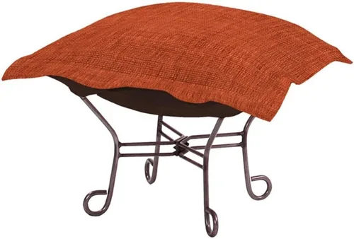 Miniatura 85 de Howard Elliott Collection Avanti Pecan - Silla de asiento oscilante con funda, silla multiusos de mariposa con marco de titanio, muebles de patio