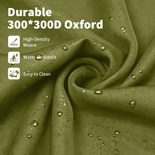 Miniatura 6 de NEWBULIG Silla de campamento plegable de gran tamaño para adultos, soporte resistente de 500 libras, sillas plegables portátiles para exteriores