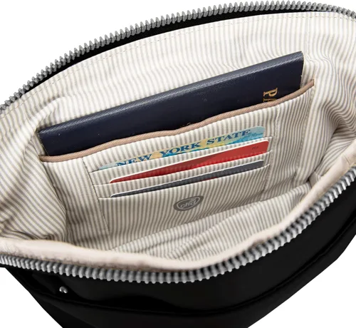 Miniatura 10 de Travelon Bolso cruzado convertible a medida antirrobo para mujer, Onyx, talla única , Travelon Bolso cruzado convertible a medida antirrobo