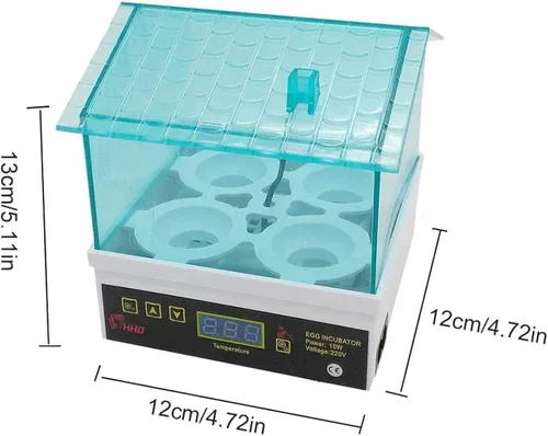 Miniatura 2 de Incubadora de huevos para incubar huevos, incubadoras de pollo, mini incubadoras digitales automáticas para incubar huevos, codornices patos