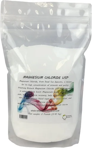 Miniatura 8 de Greenway Biotech, Inc. Suplemento USP de cloruro de magnesio orgánico 100% comestible Cloruro de Magnesio Comestible Powder (grado farmacéutico)