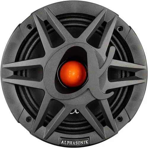 Miniatura 2 de Alphasonik 1 par de MPRO654 Mayhem PRO Series 6.5 pulgadas, 1400 vatios máx. 350 vatios RMS altavoz de audio para coche de rango medio rejilla de 4
