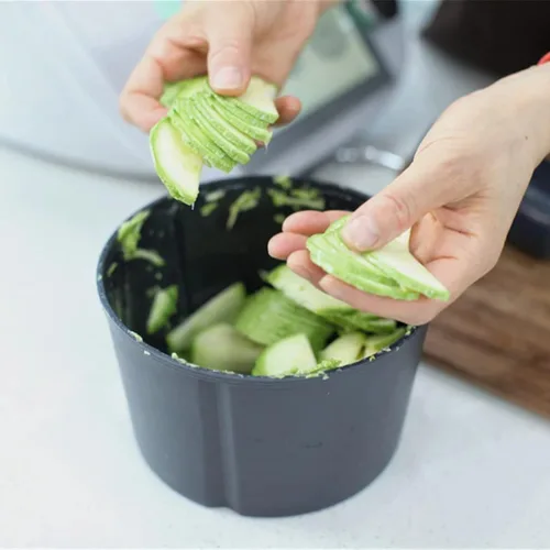 Miniatura 5 de Cortador de verduras adecuado para Thermomix TM6/TM5, pelador multifuncional compatible con accesorios Thermomix (Juego de cortador grueso + fino)