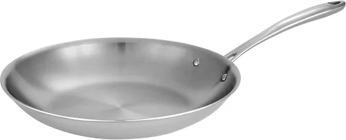 Miniatura 18 de Tramontina Tri-Ply Clad - Juego de utensilios de cocina de acero inoxidable de 12 piezas con tapas de vidrio, ollas y sartenes, listo