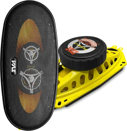 Miniatura 14 de Pyle Sistema de altavoces de tres vías para coche - Pro 6.5 pulgadas 280 vatios 4 ohmios altavoces de audio de componente de tweeter medio