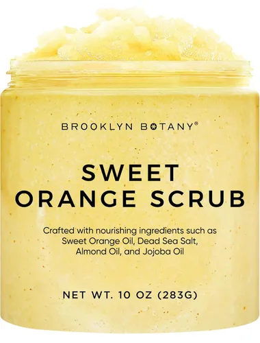 Miniatura 10 de Brooklyn Botany - Exfoliante de sal del Himalaya y células madre para el cuerpo, hidratante y exfoliante para el cuerpo, rostro, manos y pies