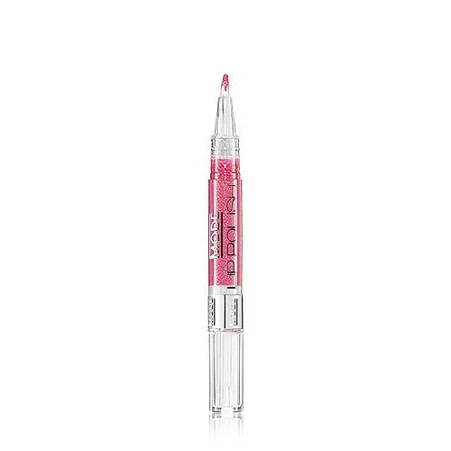 MODE - Esmalte de labios Destiny (fucsia rosa perla) 0.05 onzas líquidas, pincel en lápiz de brillo de labios intenso, color cremoso de cuerpo
