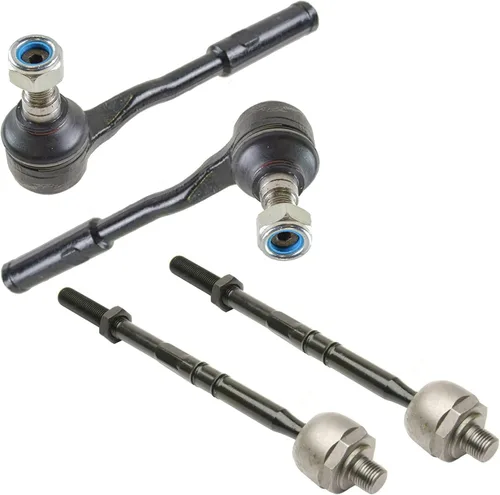 Miniatura 173 de TRQ Juego de barras de acoplamiento delanteras interiores y exteriores de 4 piezas compatible con Jeep Cherokee 1991-2001 y Comanche 91-92