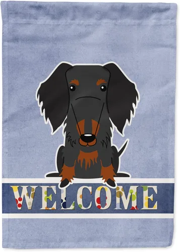 Miniatura 45 de Caroline's Treasures BB5622GF Airedale - Bandera de bienvenida para jardín, bandera decorativa para patio, exteriores, patio, parterres