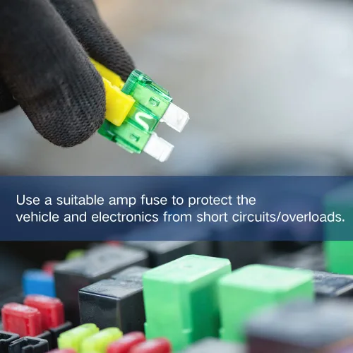 Miniatura 4 de ZIPCCI 266 piezas – Kit surtido de fusibles para automóvil, mini y fusibles automotrices estándar, fusible automático de hoja para accesorios de RV