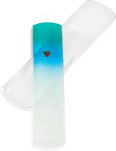 Miniatura 9 de Bona Fide Beauty Lima de Pies de Cristal Checo con Funda Protectora, Raspador de Pies de Doble Cara de Alta Calidad, Raspador de Pies con Cordón