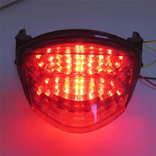 Miniatura 8 de SMT - Luz de freno trasera LED compatible con motocicleta Suzuki GSXR 1000 SMOKE 2005-2006 [B00XIRXOB4]