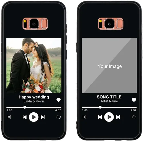 Miniatura 115 de Funda de teléfono personalizada para Samsung Galaxy S22+ / S22 Plus 5G, funda de TPU suave de vidrio templado antiarañazos personalizada con foto