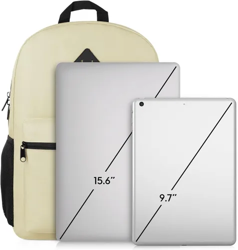 Miniatura 6 de YAMTION Mochila escolar, mochila clásica unisex para adolescentes con puerto USB para escuela secundaria, universidad, oficina, trabajo, viajes