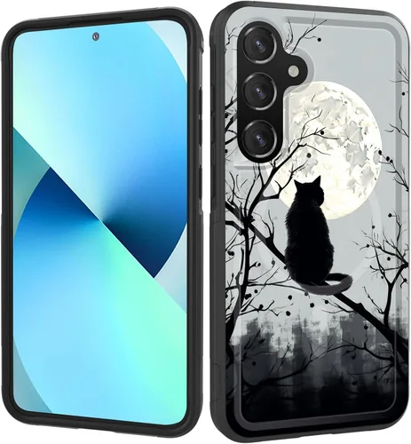 Miniatura 41 de Funda magnética para Galaxy A16 5G, [compatible con MagSafe] [protección contra caídas de grado militar] Funda resistente a prueba de golpes