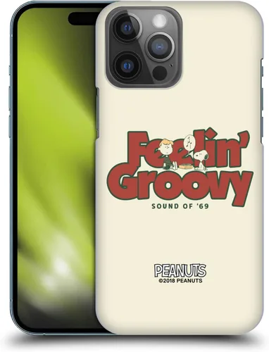 Miniatura 131 de Head Case Designs Funda rígida con licencia oficial de Peanuts Snoopy Woodstock Far Out Woodstock 50th compatible con Apple iPhone 15 Plus