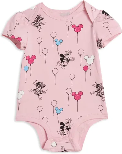 Miniatura 3 de Disney Body unisex de manga corta de algodón elástico orgánico para bebé paquete de 3