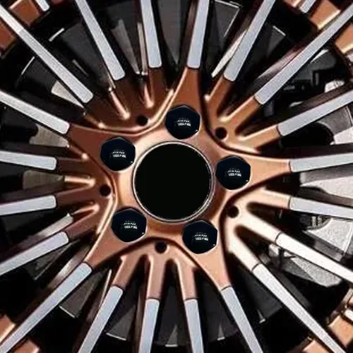 Miniatura 6 de 20 piezas de tapas de tuerca de rueda de automóvil, tapas de tuerca de lengüeta universal de 0.67 pulgadas, protector de rosca de cubo de automóvil