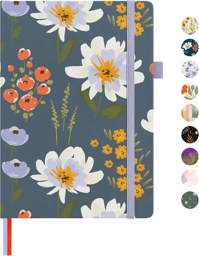 Miniatura 17 de &And Per Se - Cuaderno en blanco, 160 páginas, 5.7 x 8 pulgadas, cuaderno de rayas estrechas con papel grueso para escribir, cuaderno de tapa dura